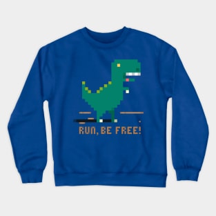 Offline Dino - colour Crewneck Sweatshirt